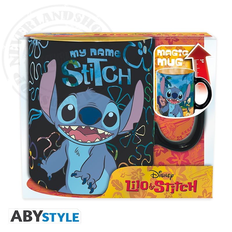 Disney Lilo e Stitch - Tazza Magica Cambia Immagine 460ml - Abystyle -  Oggetti Fantastici