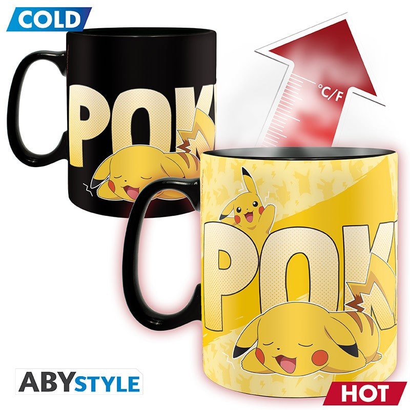 Pokemon Pikachu Premium Box Gift Set - Tazza magica bicchiere e notebook  Abystyle - Oggetti Fantastici
