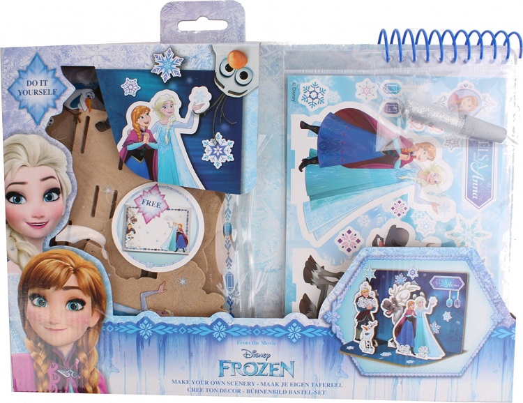 Libro autografo personalizzato Frozen Elsa / Anna / Olaf Disneyland /  Disney World -  Italia