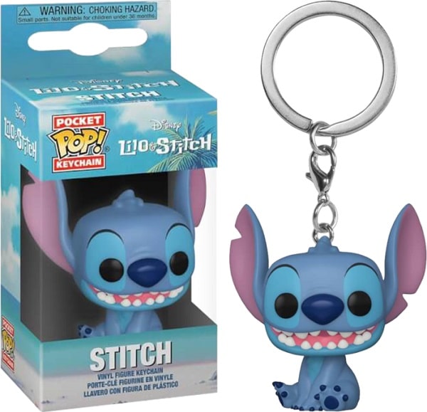 FUNKO Pocket POP! Keychain - Disney Lilo e Stitch - SITTING STITCH