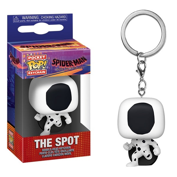 Funko Pocket Pop! Keychain - The Spider-Man Spider-Verse The Spot  portachiavi 4cm - Oggetti Fantastici