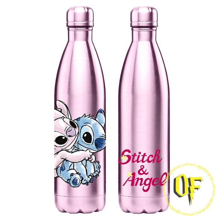 Disney Stitch e Angel - Bottiglia Termos in Acciaio Inox 500 ml