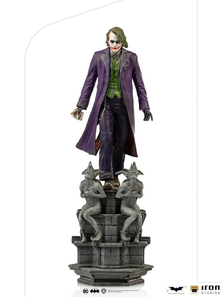 Batman Dark Knight - The Joker - Statua 30cm in Resina - Iron Studios -  Oggetti Fantastici