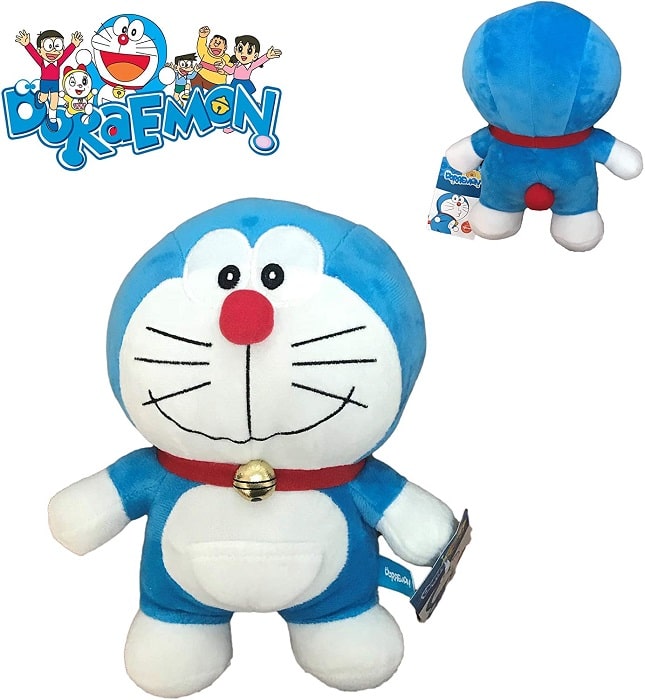 Doraemon Sorridente - Peluche 25cm licenza ufficiale