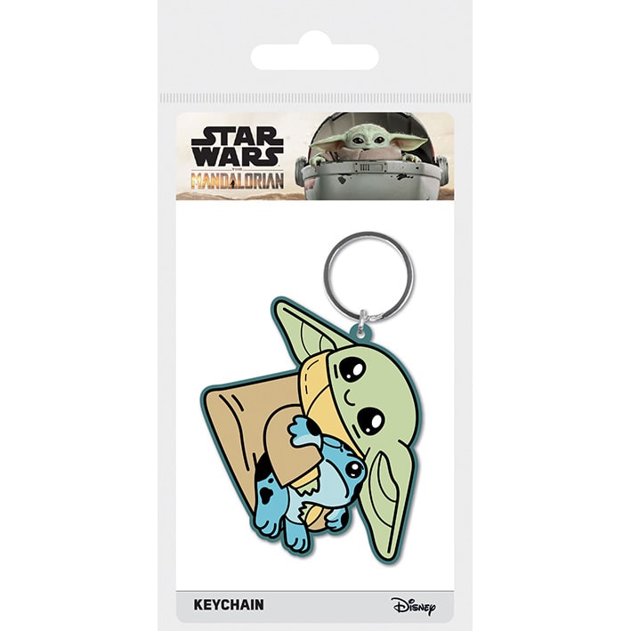Portachiavi Gomma Star Wars Yoda Keychain
